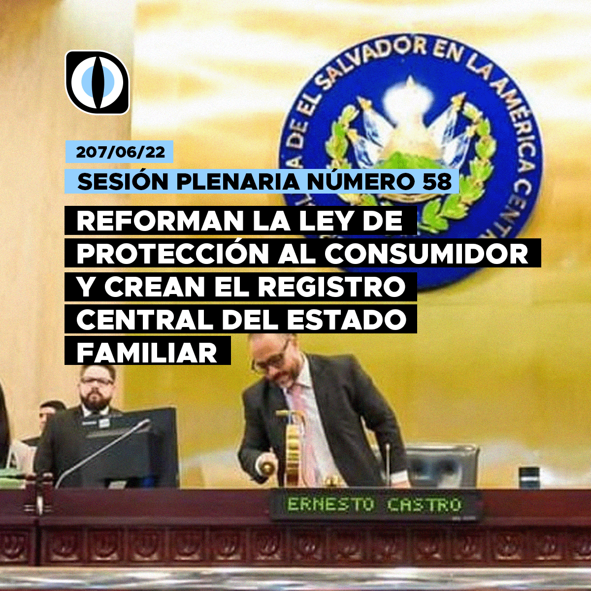 Reforman la Ley de Protección al Consumidor y crean el Registro del Estado Familiar